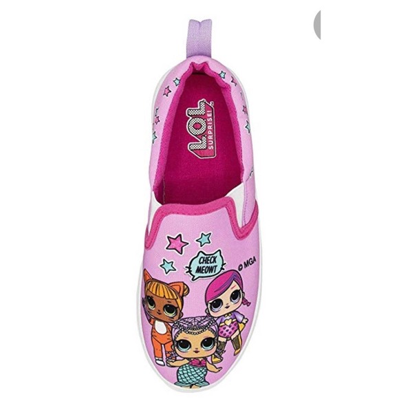 L.O.L. Surprise Slip On Canvas Shoes - Picture 3 of 7